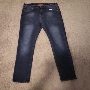 Men's Blue and Navy Jeans